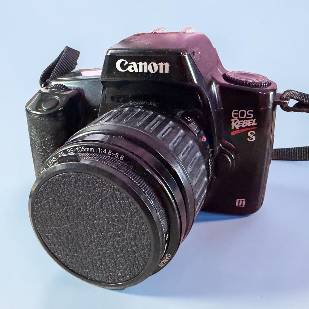 Canon EOS Rebel S Film Camera w/ Canon Zoom Lens EF 35-80mm 1: 4-5.6 Untested